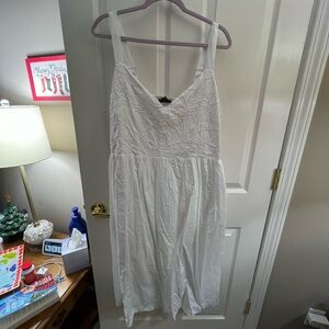 Lane Bryant White Dress